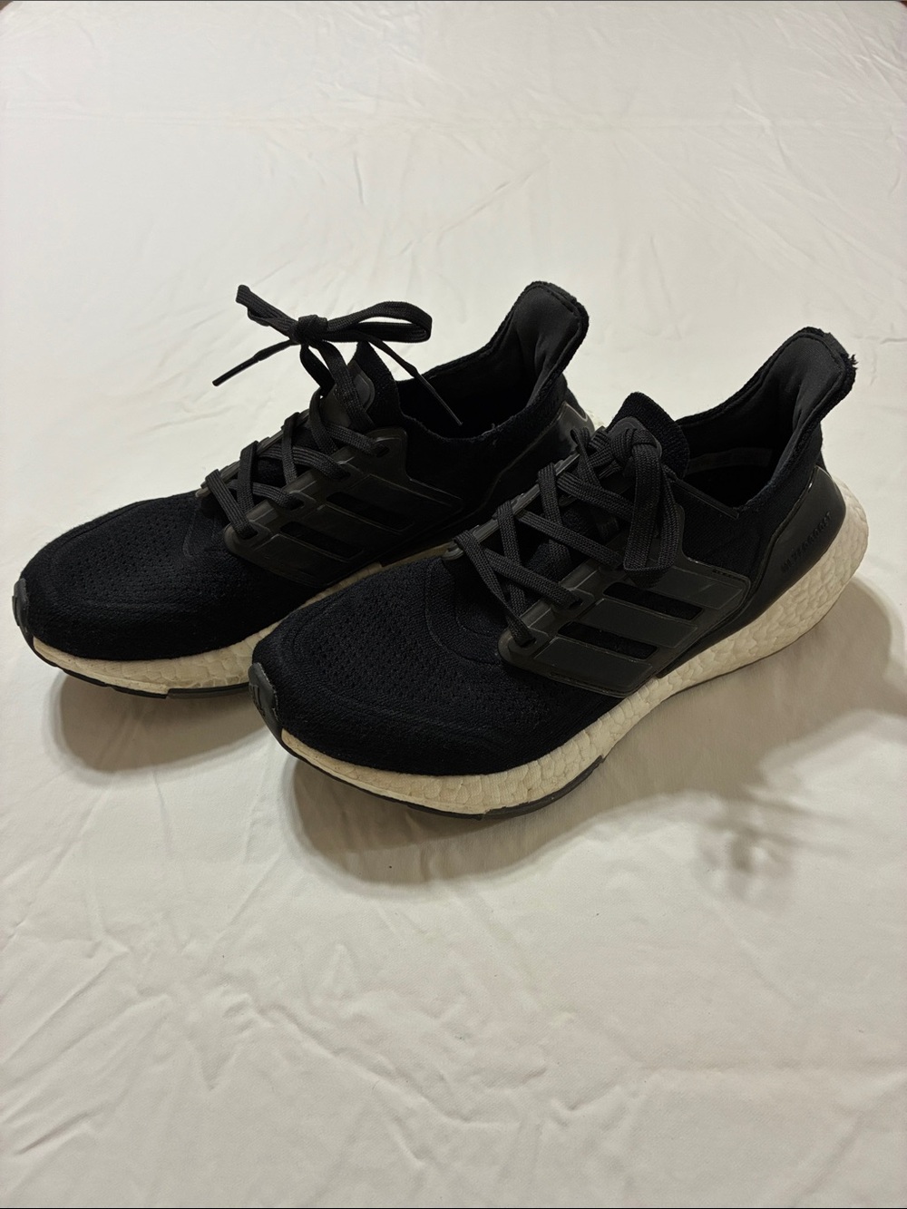 Women’s Adidas Women’s UltraBoost 21 Sneaker Shoes (Black/White)